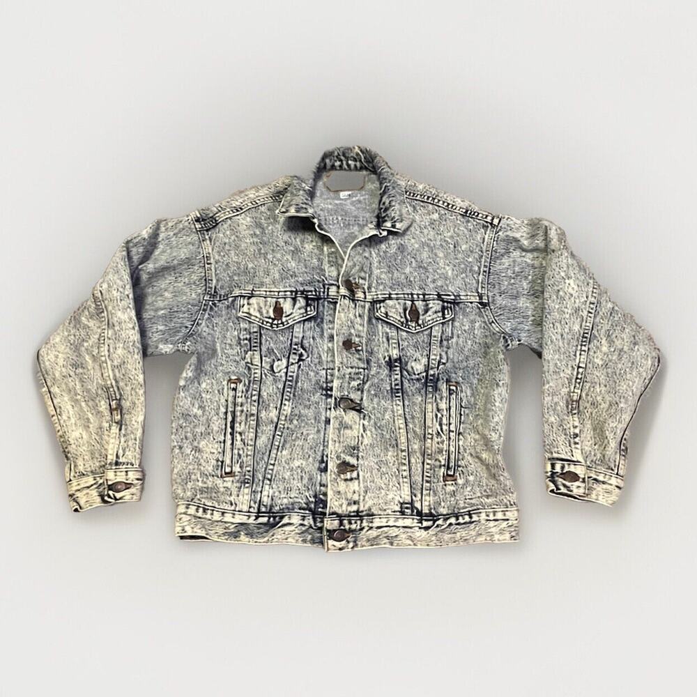 Vintage Levis Jacket Mens Medium Stonewash Denim Trucker 70507-0510 - Picture 1 of 12